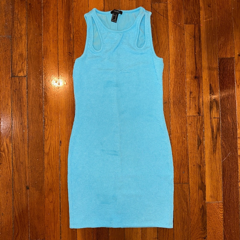 Blue Sleeveless Dress